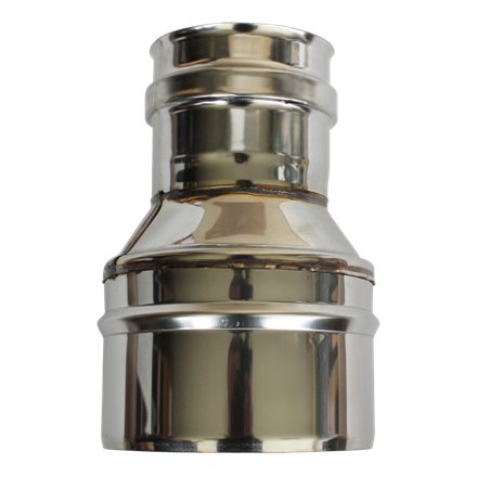 Réduction simple paroi inox - Ø 100 F - 140 M