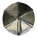 Chapeau chinois simple paroi inox femelle - Ø 100