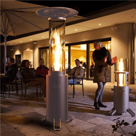Chauffage de terrasse à pellets Haussler