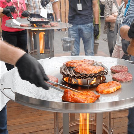 Cercle pour plaque de cuisson pour barbecue à granulés Haussler