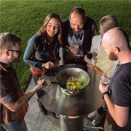 Wok pour barbecue à granulés Haussler