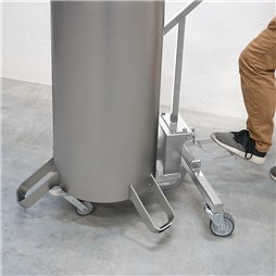 Chariot de transport pour chauffage de terrasse Haussler