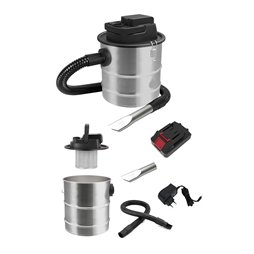 Aspirateur à cendres 110 W - sans fil - 12 L
