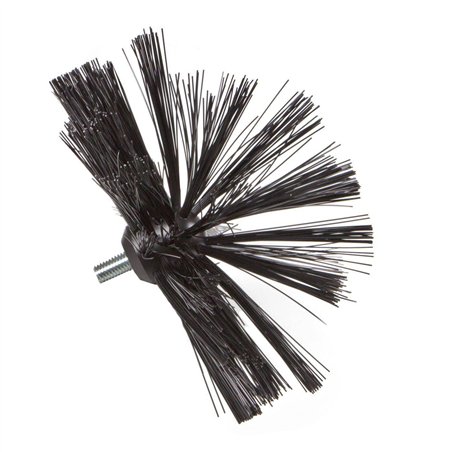 Brosse en nylon  Ø 25 cm, avec filetage M 10