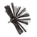 Brosse en nylon  Ø 25 cm, avec filetage M 10