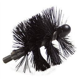 Brosse Nylon Ø 8 cm Souple, 2 couches, résistant à 50 °C
