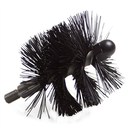 Brosse Nylon Ø 8 cm Souple, 2 couches, résistant à 50 °C