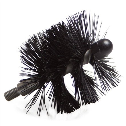 Brosse Nylon Ø 8 cm Souple, 2 couches, résistant à 50 °C