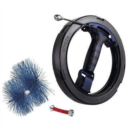 Wöhler Enrouleur Mini S Kit avec brosses M5 Haute Température