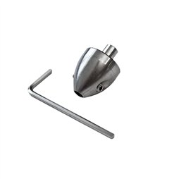 Kit de réparation pour tige Ø 4,5 mm  Extrémité en inox avec 2 filetages M4