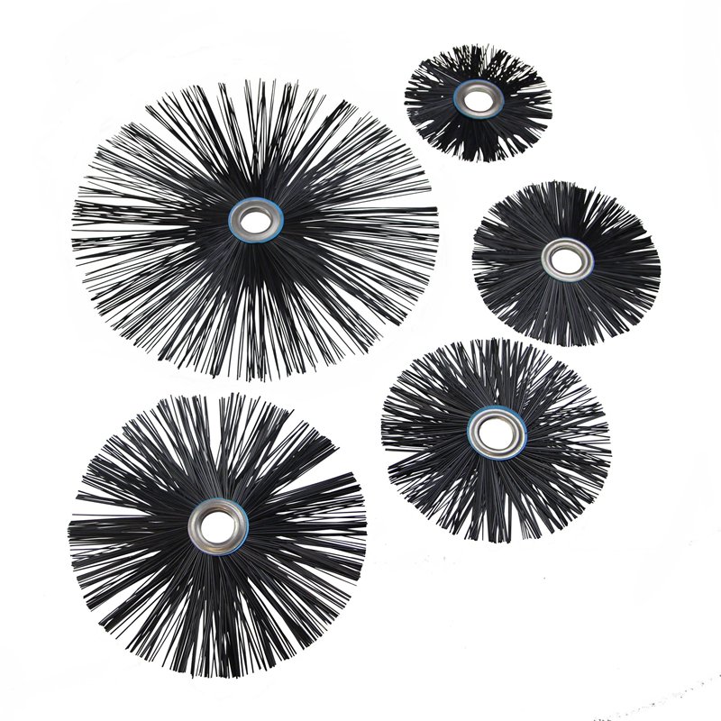 Lot de 5 hérissons en nylon  Epaisseur 1,2 mm