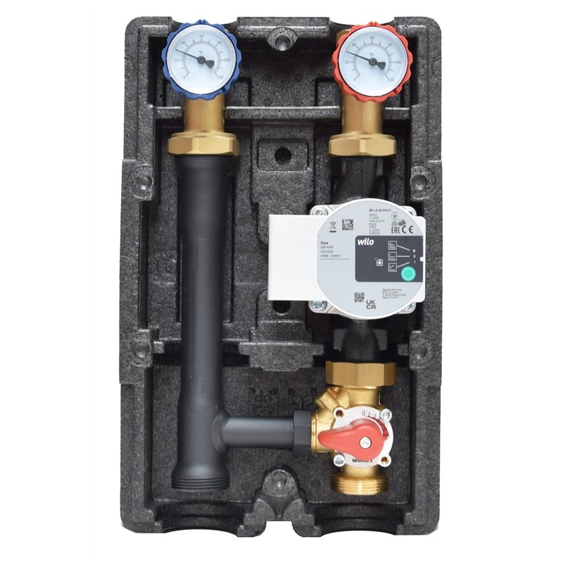 Groupe de circulation SMT 125 - DN25 avec pompe Wilo Yonos Para 25/6