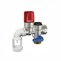 Groupe de sécurité coudé SFR® 3/4 inox
