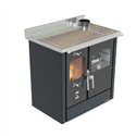 Cuisinière à bois Lincar Omega noir