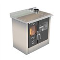 Cuisinière à bois Lincar Omega cappucino