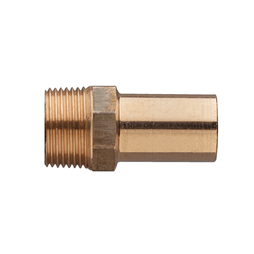 Manchon bronze M Ø 3/4x22 à sertir - filetage R