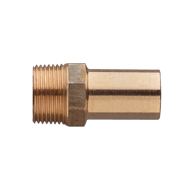 Manchon bronze M Ø 3/4x22 à sertir - filetage R