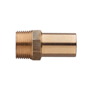 Manchon bronze M Ø 1/2x15 à sertir - filetage R