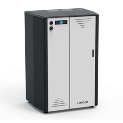 Poêle chaudière à pellets hydro Lincar IdroBoiler gris/blanc