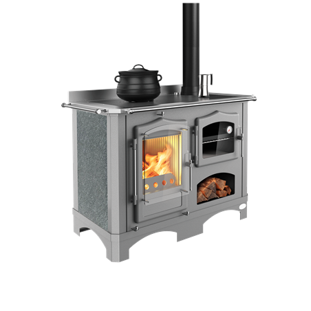 Cuisinière à bois Lincar Duchessa Pietra - A060