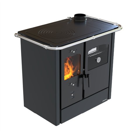 Cuisinière à bois Lincar Nada 140A noir