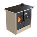 Cuisinière à bois Lincar Nada 140A cappuccino