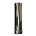 Longueur droite 500 mm simple paroi inox - Ø 130