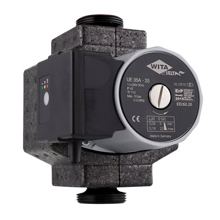 Circulateur a économie d'énergie UE 35A-25 S en fonte Entre axe: 130mm G 1
