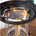 Brise flammes pour barbecue à granulés Haussler