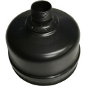 Bouchon de condensation noir femelle  - Ø 80