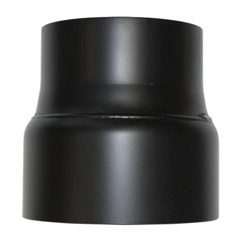Réduction acier noir - Ø 130 F - 150 M