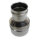 Réduction simple paroi inox - Ø 150 F -250 M