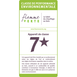 Poêle à pellet étanche Termovana SOFIA 9.0 Blanc/Chrome