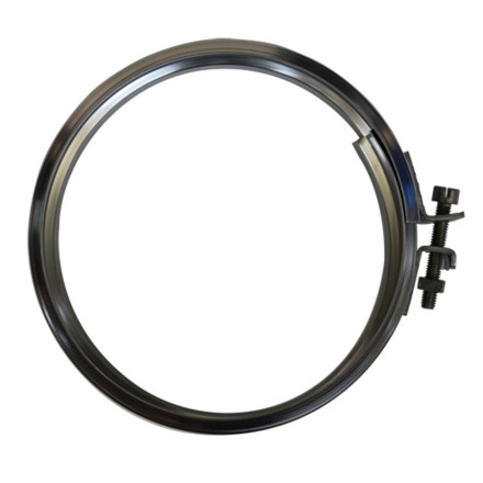 Collier de jonction simple paroi inox - Ø 800