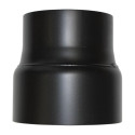 Réduction noire - Ø 128 M - 130 F - pour poêles Paterno Integra W et mixte