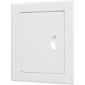 Trappe de visite acier blanc 20x30 cm