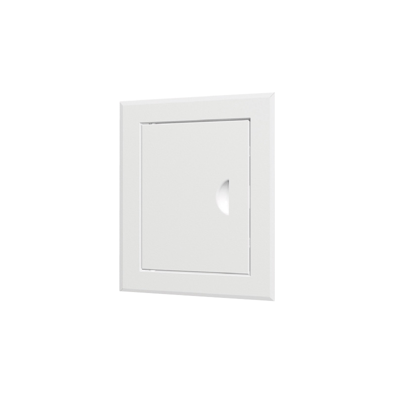 Trappe de visite acier blanc 20x25 cm
