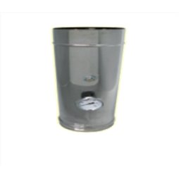 Prélèvement de fumée simple paroi inox - Ø 150