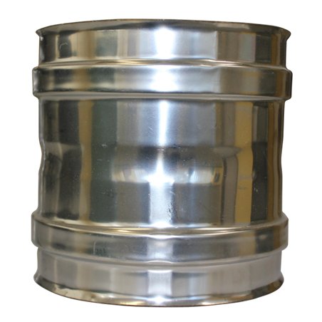 Manchette femelle/femelle simple paroi inox - Ø 160 mm
