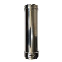 Longueur droite 500 mm simple paroi inox - Ø 180