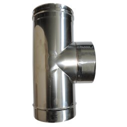 Té à 90° mâle simple paroi inox - Ø 180
