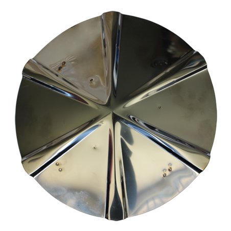 Chapeau chinois simple paroi inox femelle - Ø 200