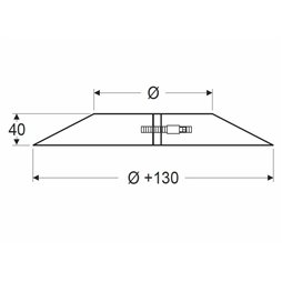 Collet anti-intempérie - Ø 200