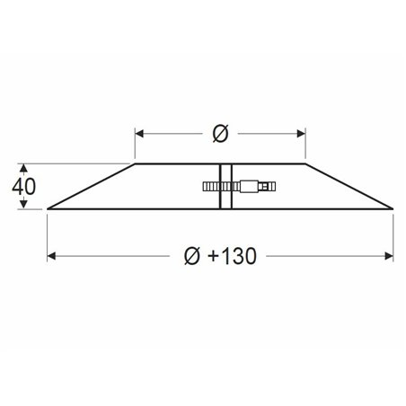 Collet anti-intempérie - Ø 200