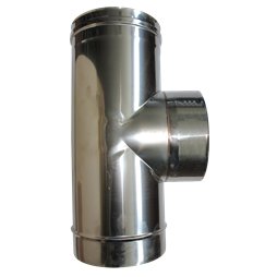 Té à 90° mâle simple paroi inox - Ø 200