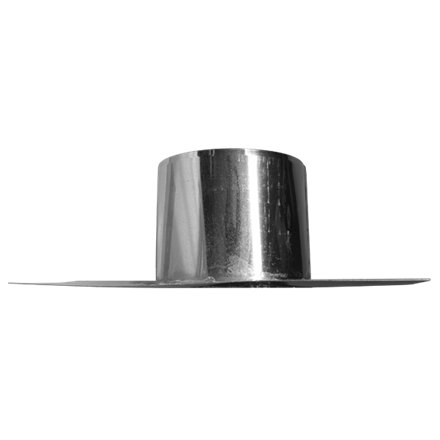 Solin inox pour toit terrasse - Conduit Ø 230