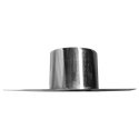 Solin inox pour toit terrasse - Conduit Ø 300