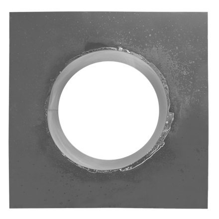 Solin inox pour toit terrasse - Ø 300