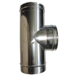 Té à 90° femelle simple paroi inox - Ø 300