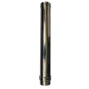 Longueur droite 1000 mm simple paroi inox - Ø 350
